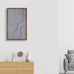 japandi style 3d wall art
